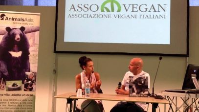 VEGANOK EXPO 2012 Bologna  “Irene De Vitti Animals Asia”
