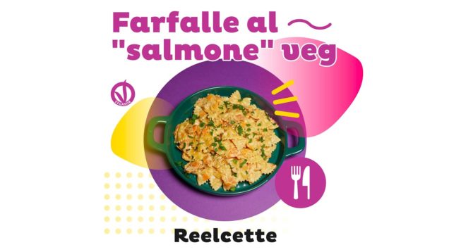 Farfalle al salmone vegan