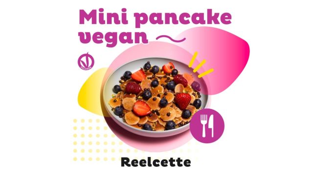 Ricetta per mini pancake vegan