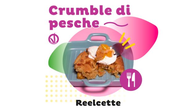 Crumble di pesche