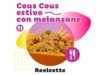 Cous cous estivo vegan alle melanzane