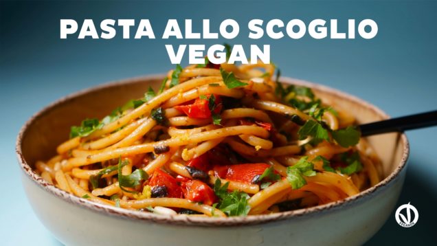 Pasta allo scoglio vegan