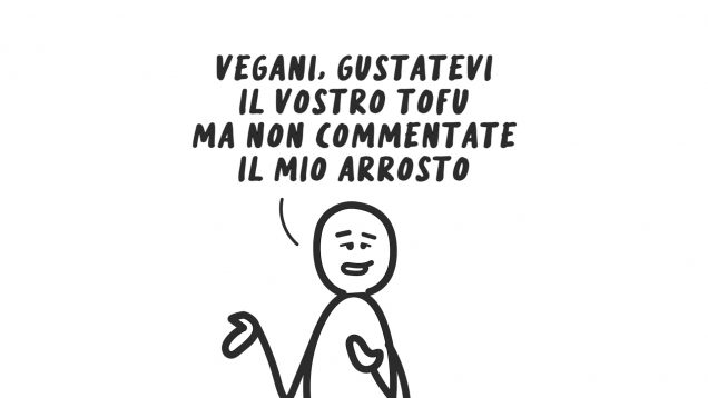 VEGANI, NON COMMENTATE IL MIO ARROSTO