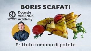 Frittata romana di patate vegan