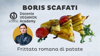 Frittata romana di patate vegan