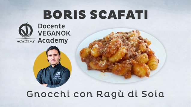 gnocchi ragù di soia vegano